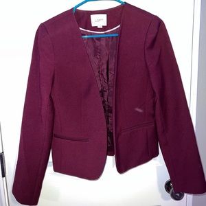 red blazer jacket